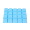 Miniatyrbilde 4 av 5: 20 stk DSA-profil 1U 1X Ugraverte PBT Blanke Tastlokk for Mekanisk Tastatur White Transparent