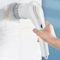 Miniatyrbilde 3 av 5: 5-børste elektrisk gulvvaskesett - Ledningsfritt, bærbart, håndholdt, svingende rengjøringsbørste med utskiftbart hode