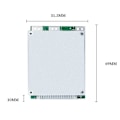 Miniatyrbillede 5 af 5: 16s 60V 35A Beskyttelsesplade Li-ion Lithium BMS Beskyttelsesplade Med UPS Energikonverter Til Batteri