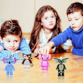 Pikkukuva 4 / 5: 4,5 cm Stitch-minifiguuri DIY-koottavat palikat Lelut Elokuva Lilo ja Stitch Toimintahahmot Puzzle-lelu