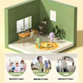 Miniatyrbild 3 av 5: Hyperhop Automatisk Hopptränare, Hopprepsmaskin, Automatisk Rephoppningsmaskin (C) Blue