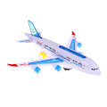 Miniatyrbillede 4 af 5: Plastik Airbus A380 Modelfly Elektrisk Lommelygte Lyd Legetøj til Børn