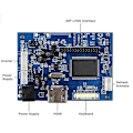 Miniatyrbillede 2 af 5: +AV LCD Controller Board til 15,6 tommer B156XW02 LP156WH2 1366X768 med fjernbetjening 40-bens signal K