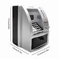 Miniatyrbilde 5 av 5: Smart ATM Spargris for Penger Mini Banknottstemme ATM-maskin for å Lære Barn Pengesstyring