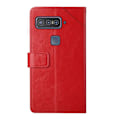 Miniatyrbild 3 av 4: För Asus Smartphone for Snapdragon Insiders Y-sömnad Horisontellt Flip Läder Telefonfodral I6(FCC)