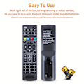 Miniatyrbilde 2 av 5: Universal All-in-One TV-fjernkontroll - Kompatibel med Toppmerker, LCD, LED, 3D, HDTV, Smart-TV - Energieffektiv, Batteridrevet, Redusert Strømforbruk