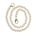 Miniatyrbillede 1 af 5: Perle Taskekæde Slidstærk DIY Perle Bead Taskekæde til Håndtaske Kæder Tilbehør 60cm / 23.6in Hvid[C]