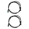 Miniatyrbillede 1 af 5: 2x E-cykel Display Kabel 5-polet til BBS01/BBS02/ Mid Motor Elcykel Display Forlængerkabel Conne