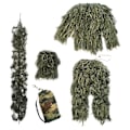 Miniatyrbillede 1 af 5: Børne Ghillie Dragt Forklædning Combat Til Wargame Fotografering Skovgrøn 140~160cm