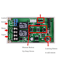 Miniatyrbillede 2 af 5: AC/DC 12V 24V 36V Motorstyring Elektrisk Lineær Aktuator Motor Fjernbetjening Afbryder Frem Re