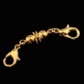Miniatyrbild 3 av 4: 5 Delar Magnetiska Krokar Hummerlås Halsband Armband Omvandlare Förlängare Guld (C)