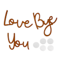 Miniatyrbild 1 av 3: Love You Bye Träskylt Gåva Dekorativ Väggdekor för Hem Sovrum Hall (C)