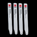 Miniatyrbillede 5 af 5: 4 stk. RC Drone Propeller til XK K124.005 Flykropsdel Tilbehør Hvid (C)