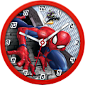 Miniatyrbild 2 av 2: Spiderman väggklocka för barn Avengers