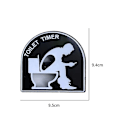 Miniatyrbild 3 av 5: Toalett-Sandtimer Fem Minuter Timer Roliga Presenter För Män Maken Pappa Fäder