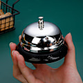 Miniatyrbild 2 av 3: Receptionsklocka silver