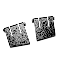 Miniatyrbild 1 av 5: 2 st Keyboard Bracket Ben Stativ i Plast för G512 G413 Keyboard