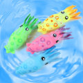 Miniatyrbild 4 av 5: Farfi Stressboll Söt Hög Elasticitet Bläckfisk Form Ljusa Färger Bläckfisk Kläm Stressavlastning Fidget Sensorisk Leksak Daglig Användning[C]