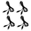 Miniatyrbillede 1 af 2: 4 stk. MIDI-kabel MIDI Han til Han Kabel Musikinstrument Linje 5-polet MIDI-kabel
