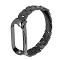 Miniatyrbilde 4 av 5: Smartklokke Armbånd Rustfritt Stål Solid Justerbar Beskyttende Utbytte Armbånd for Mi 7 NFC Svart[C]