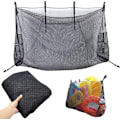 Miniatyrbillede 1 af 5: Pool Float Net Opbevaringspose, pladsbesparende Swimmingpool Hængende Opbevaringspose, foldbar Mesh Pool Organizer, Hængende Pool Opbevaringspose, Til Baghave Opbevaring 158x100x40cm