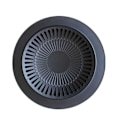 Miniatyrbilde 2 av 5: Rund jern Koreansk BBQ Grillplate Grillsett Non-stick panne sett med holder