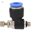 Miniatyrbild 2 av 4: 2 st Pneumatiska Snabbkopplingar Slangkoppling Pneumatisk Regulator Luftflöde Bästa Presenten (C)