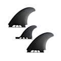 Miniatyrbillede 1 af 5: Surfbræt Glasfiber Fin MR Twin Fins til Single Tab Surfbrætter Shortboard