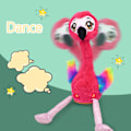 Miniatyrbilde 2 av 4: Flamingo Interaktiv Syngende Og Dansende Plukket Flamingo Fest Leke For Barn[C]