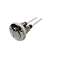 Miniatyrbild 1 av 4: Toalett Dubbelspolningsknapp Toalett Cistern Spolning Ersättning Silver (C)