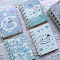 Miniatyrbillede 2 af 4: 4 stk./sæt Kawaii Mini Notesbog Sanrio Kuromi My Melody Cinnamoroll Tegneserie Bærbar Kreativ Lommekalender Gave til Piger [DB] 4 stk. sæt
