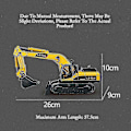 Miniatyrbillede 4 af 5: Legetøjsbil Dreng Stor Ingeniørbil Gravemaskine Bulldozer Griber Jordbor Model