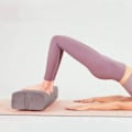 Miniatyrbild 5 av 5: Yogaboltstöd för Meditation och Stöd - Rektangulär Yogakudde - Yogatillbehör från Maskintvättbar