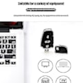 Miniatyrbillede 2 af 5: USB Flash Drive Bilnøgle Hukommelses Stick Pen Drive USB Stick Til Desktop Laptop (32g)