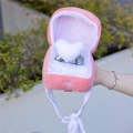 Miniatyrbild 3 av 5: Plush Ringask Love Case Par Couple Ring Presentask Propose Memory Bröllopspresent