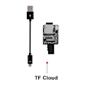 Miniatyrbild 4 av 5: BTT SD Cloud TF Cloud V1.0 Modul Trådlöst Sändningskort för 3D-skrivare Without TF card
