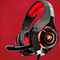 Miniatyrbild 2 av 5: QuantumX Spelheadset - Kristallklart Brusreducerande Mikrofon, Upplevelserik Djup Bas Stereo Ljud - Perfekt för PS4, PS5, Xbox One, Switch, PC