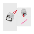 Miniatyrbillede 4 af 5: Gælder for 2 stk Blinklys Stik Sele 2 Vejs Til 90980-11019 (HYYC)