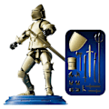 Miniatyrbild 1 av 5: Dummy 13 Robot Actionfigur i rustning, T13 Femte generationens medeltida riddare med vapen och sköldar, helkroppsaktivitetsrobot, magnetisk spelfigur