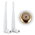 Miniatyrbilde 4 av 5: 2 stk Dobbelbånds WiFi Antenne 4DBi - 2.4G/5G Omni RP-SMA Antenne