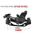 Miniatyrbilde 2 av 5: M280 Terrengsykkel Hydraulisk Skivebrems Foran Hydrauliske Bremser