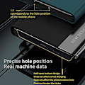 Miniatyrbillede 4 af 5: For Honor 200 Lite Case Anti-Drop Læder Telefon Cover med Stativ