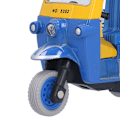 Pikkukuva 4 / 5: Thaimaalainen riksa Tuk Tuk -auto lelu, sininen, metalliseos malli lapsille
