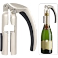 Miniatyrbild 3 av 4: pc silver champagne korkskruv, mousserande vinkorkdragare, bar (C)