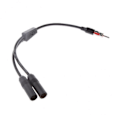 Miniatyrbilde 1 av 3: 3x1 Hann til 2 Hunn Y Bil Stereo Antenne Adapter Plugg for Ettermarkedsradio (C)