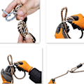 Miniatyrbilde 3 av 5: Swing Tree Hanging Rope Hengekøye Forlenger Justerbar Suspensjonsstropp