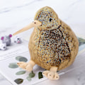 Miniatyrbild 5 av 5: Kiwi Fågelfyllda Djur, Plysch Leksak Furu Kiwi Plushie Dock, Mjuk Fluffig Som Riktig Fågel Kramande Leksak - Present För Alla Åldrar & Tillfällen
