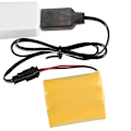Pikkukuva 5 / 5: 3.6V/4.8V/6V/7.2V 250mA SM-liitin USB-laturi LED-latausilmaisimella NiMH NiCD RC-auto Robottilelujen Akulle (FCC)