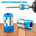 Miniatyrbillede 5 af 5: 3 stk./sæt magnetisk borebitsholder - robust, skridsikker legeringsspole med krydsbits