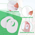 Miniatyrbild 4 av 5: 60-pack Förhårdnadsplåster Mjuka Filt Förhårdnader Oval Form Liktornsplåster, Vita (C)